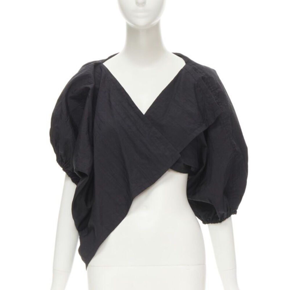 Comme Des Garcons Crinkled Shrug Jacket